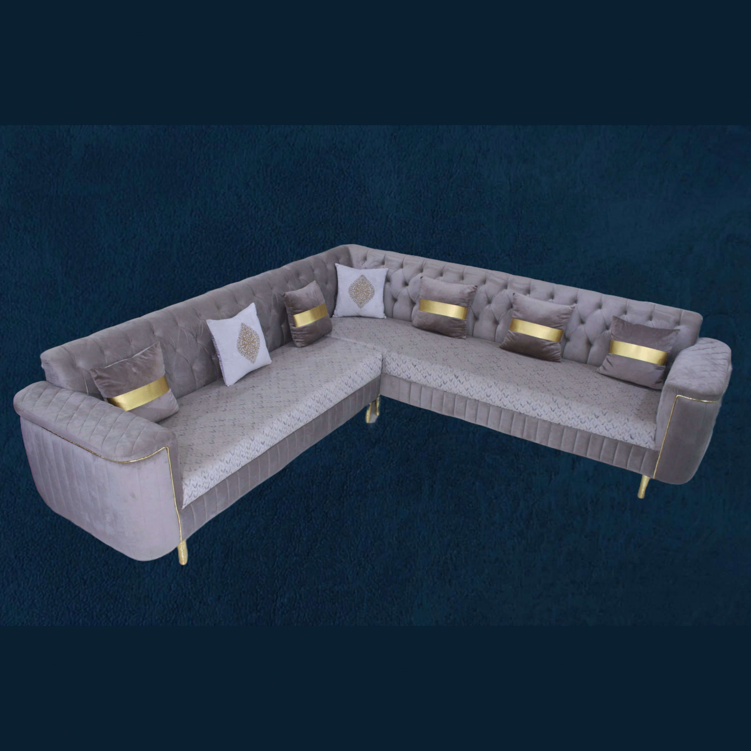 Velisse L-shape Sofa Set