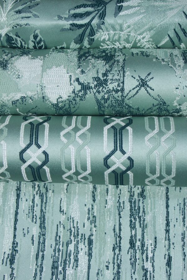 Forest Silk Fabric