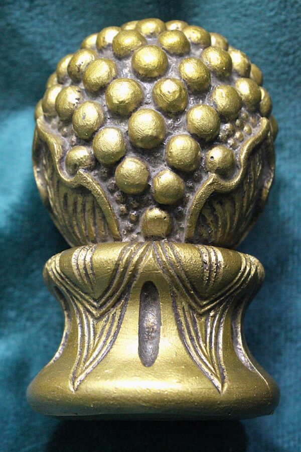 Ornate Brass Pipe End Stopper - Image 2