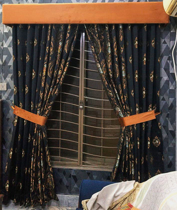 Motive Damask Curtains