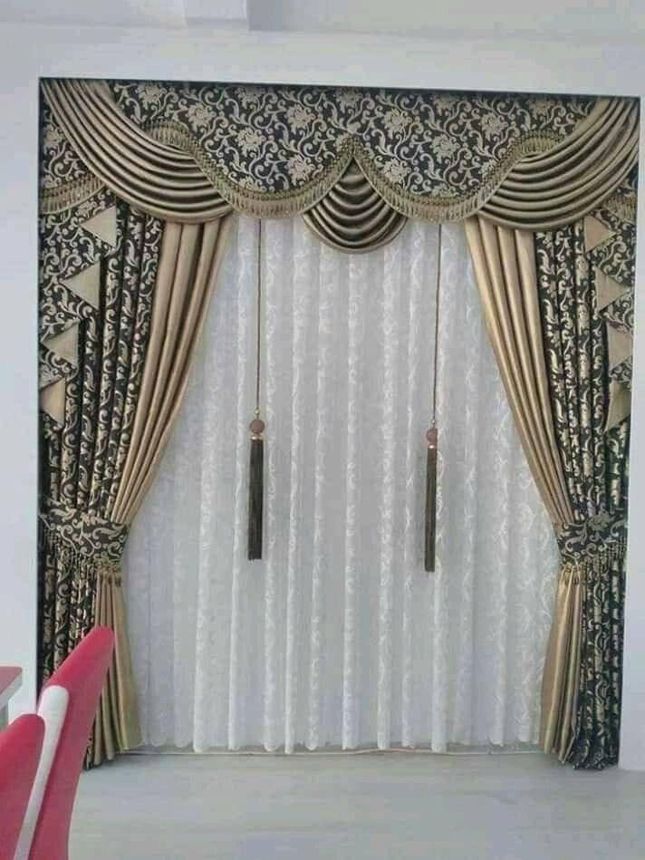 Motive Damask Curtains