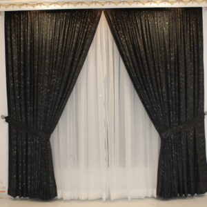 Premium Jaguar Velvet Curtains